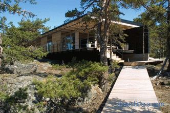 Mała, nowoczesna chata nad oceanem w pracowni architekta Sigge Arkkitehdit Oy