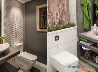 Dekoracja małej toalety, zasady wyboru materiałów i kolorów, popularne detale i style