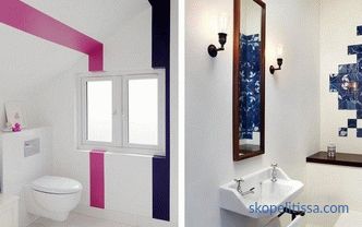 Dekoracja małej toalety, zasady wyboru materiałów i kolorów, popularne detale i style