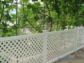 Ozdobne ogrodzenie z tworzywa sztucznego: rodzaje, ceny, technologia instalacji