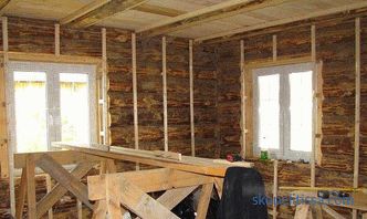 Ocieplenie drewnianego domu od środka, jak i co właściwie izolować ściany, dobór materiału, instrukcji, zdjęć