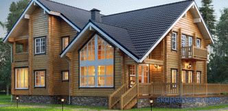 Domy fińskie z drewna klejonego pod klucz: projekty i ceny