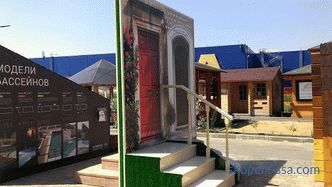 Malownicze schody na wystawie domów „Niski wzrost”