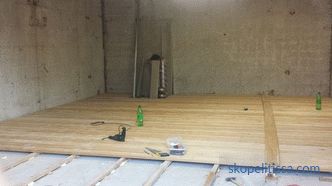 Drewniana podłoga w garażu: wyposażenie technologiczne