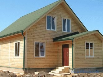 Dom z drewna z poddaszem, drewniany dom z poddaszem, planowanie domu z drewna z poddaszem