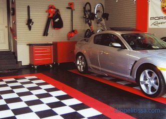Pokrycie podłogi w garażu: rodzaje, cechy, sposoby układania