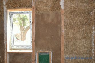 Tynkowanie ścian drewnianych wewnątrz i na zewnątrz domu, np. Tynkowanie, technologia, fotografia