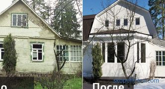 Restrukturyzacja domu wiejskiego, przebudowa i przebudowa domu w kraju, cena napraw w Moskwie, zdjęcie