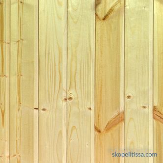 Ściana panelowa clapboard w drewnianym domu, jak schować dom w środku, zdjęcie