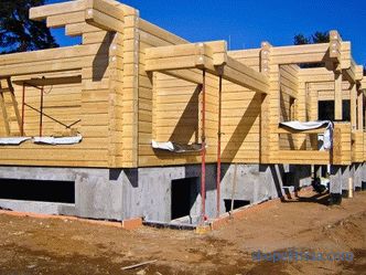 Budowa domów z drewna klejonego pod klucz w Moskwie: projekty i ceny