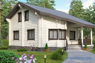 Budowa domów z drewna klejonego pod klucz w Moskwie: projekty i ceny