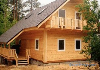 Projekty domów z drewna 6 na 9: opcje, materiały, budowa