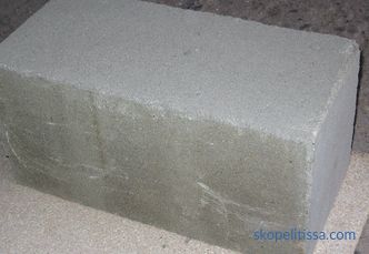 Fundamentowy blok betonowy 200x200x400, charakterystyka bloku FBS dla fundacji, aplikacji, cen w Moskwie