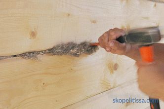 Jak izolować dom od drewna wewnątrz, tym lepiej, izolacja domu z bali 150x150, zdjęcie